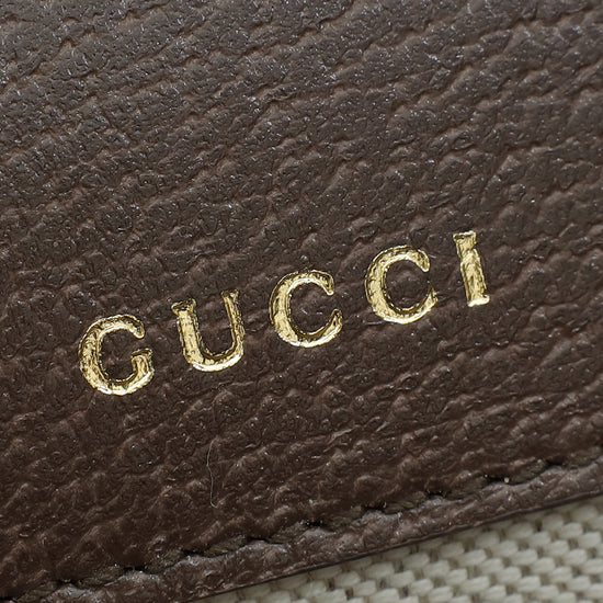 Gucci Bicolor Jumbo GG Horsebit 1955 Mini Shoulder Bag