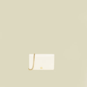 Gucci Bicolor GG Marmont Wallet On Chain