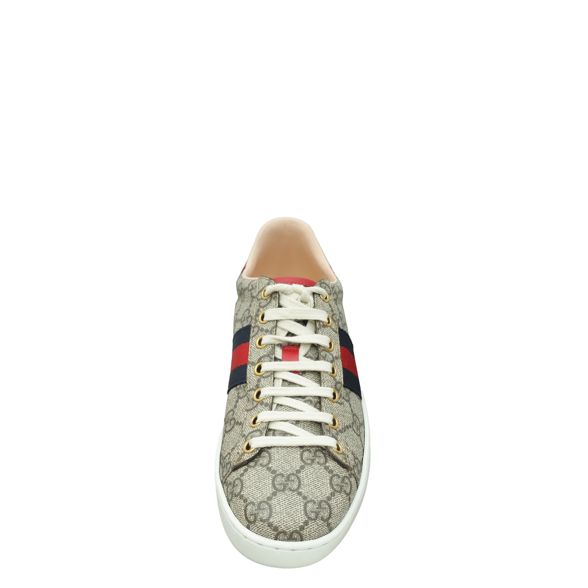 Gucci Multicolor GG Ace Web Woman's Sneaker 37.5-Gucci-THE CLOSET