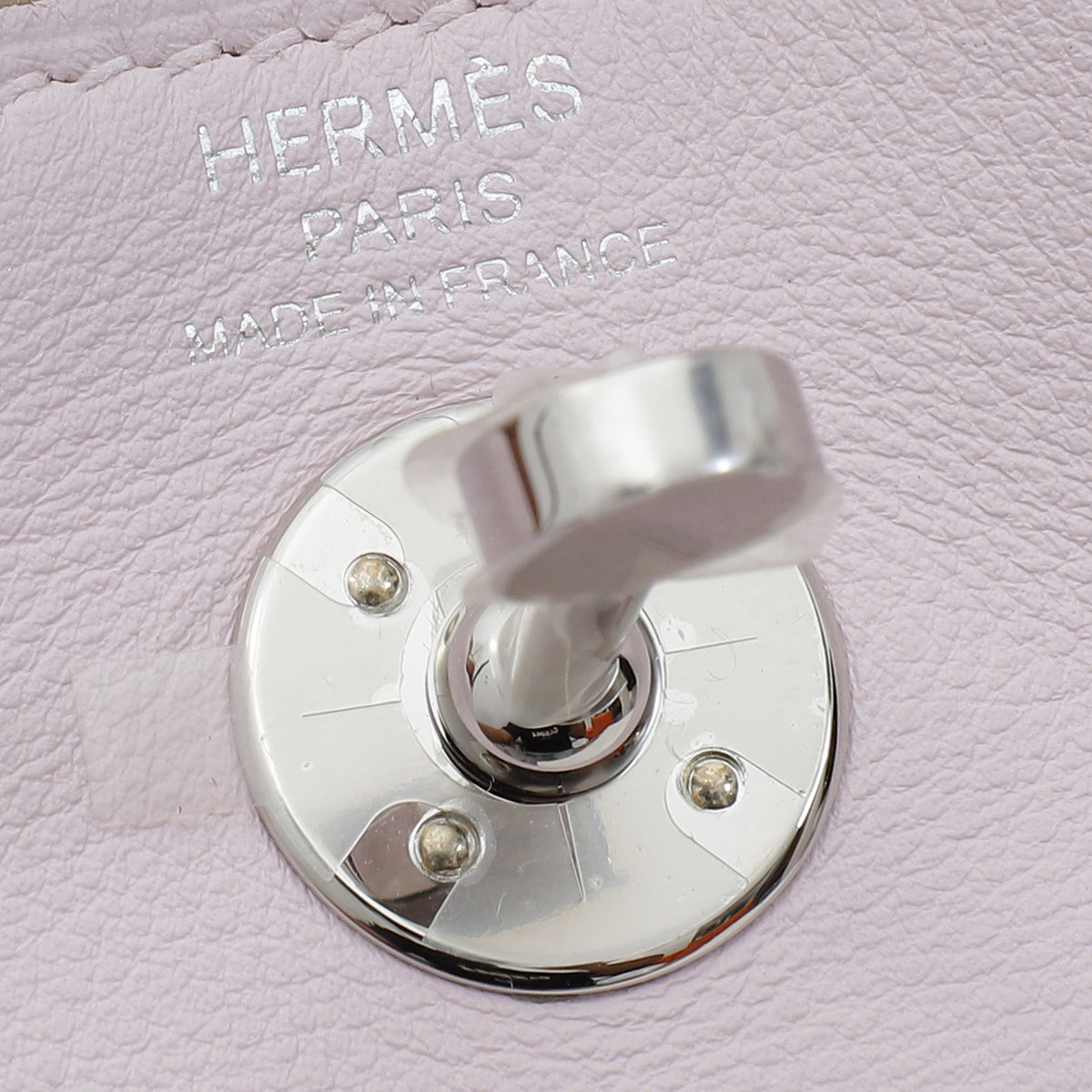 Hermes Mauve Pale Mini Lindy Verso Bag