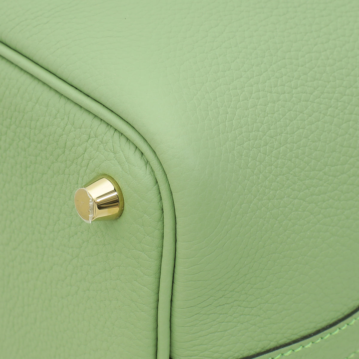 Hermes Vert Criquet Picotin Lock 18 Bag