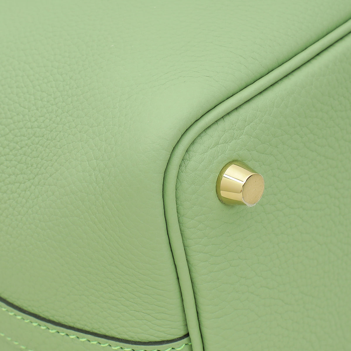 Hermes Vert Criquet Picotin Lock 18 Bag