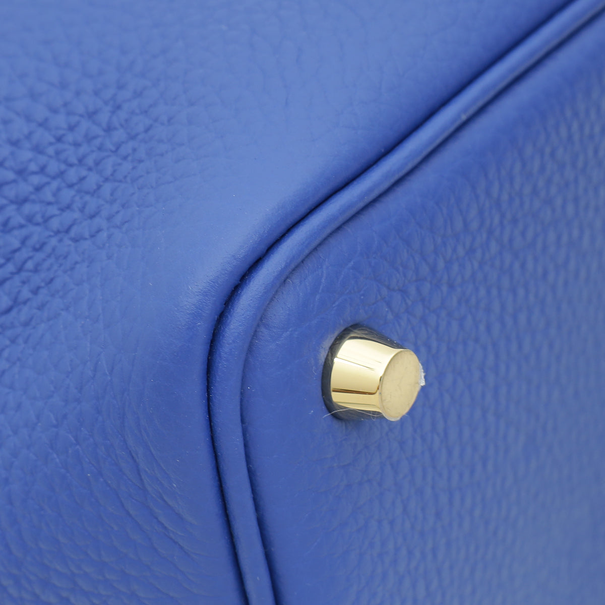 Hermes Electric Blue Picotin Lock 18 Bag