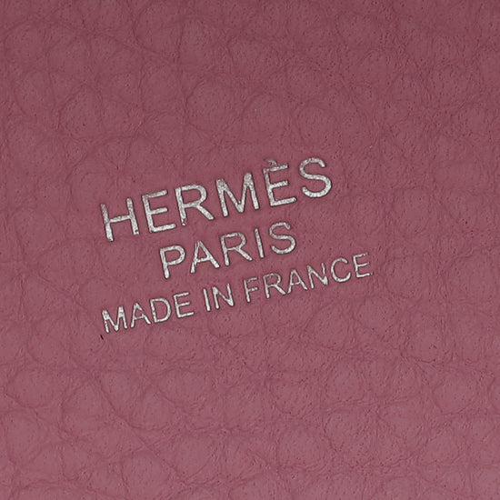 Hermes Mauve Sylvestre Picotin Lock 22 Bag