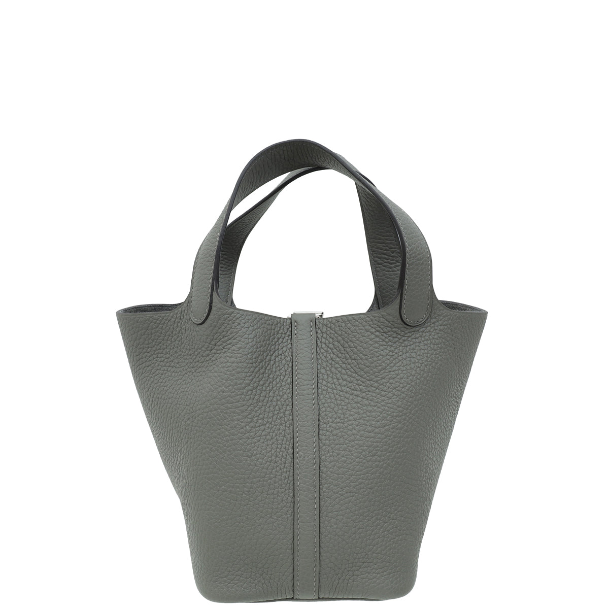 Hermes Gris Meyer Picotin Lock 18 Bag-Hermes-THE CLOSET