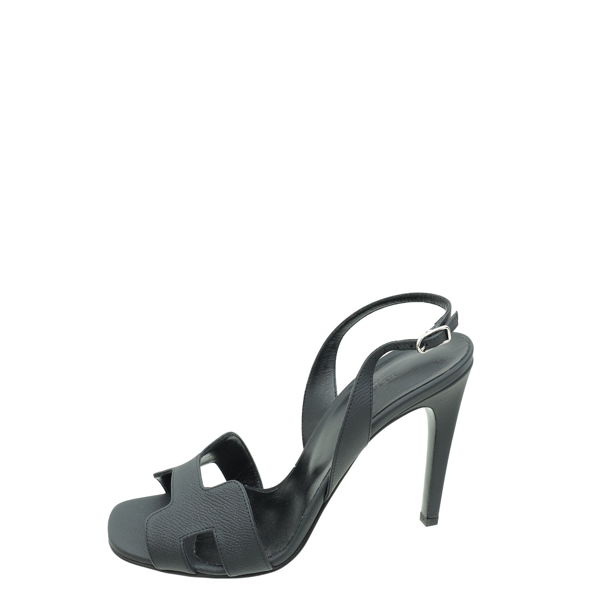 Hermes Noir Holy 105 Sandal 39.5