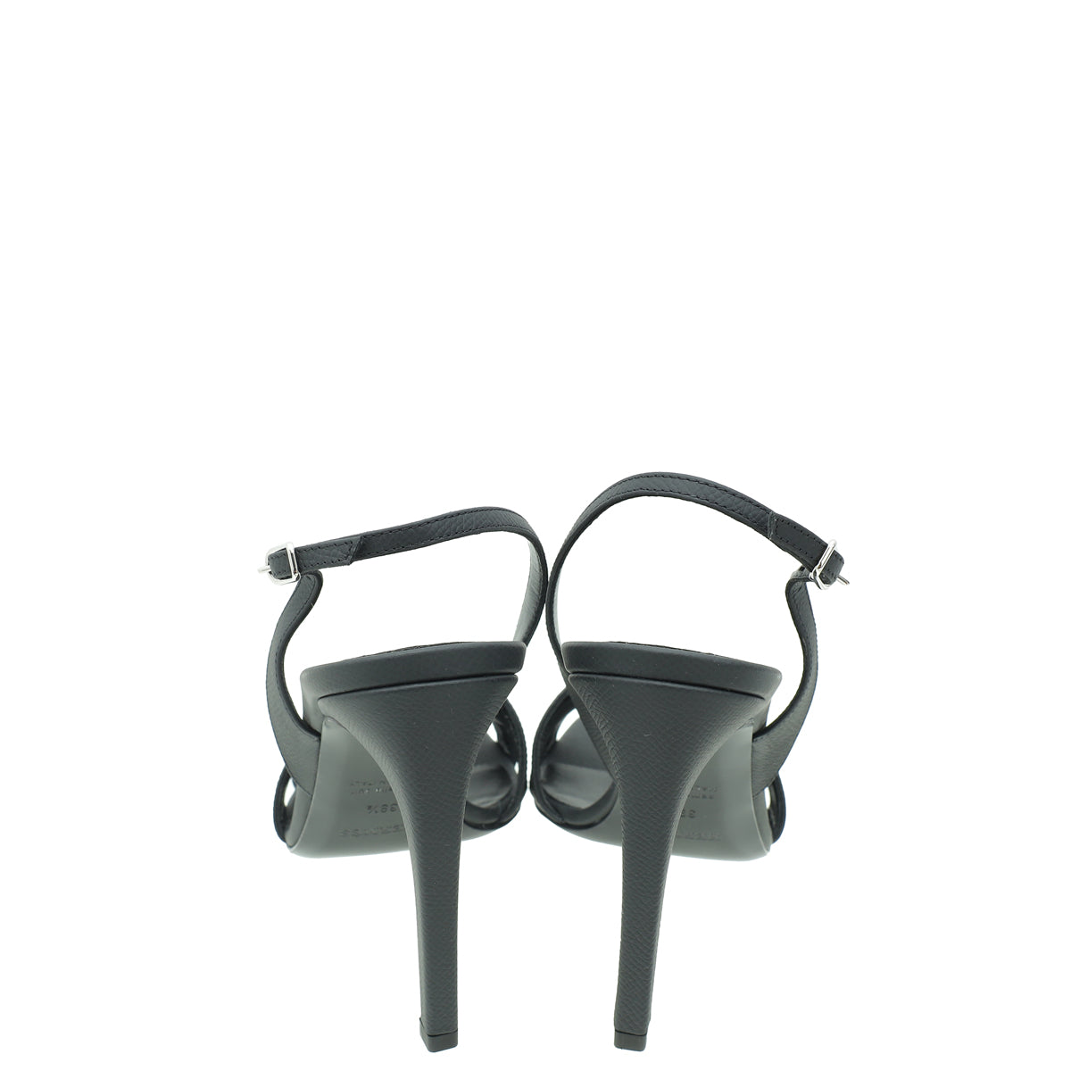 Hermes Noir Holy 105 Sandal 39.5