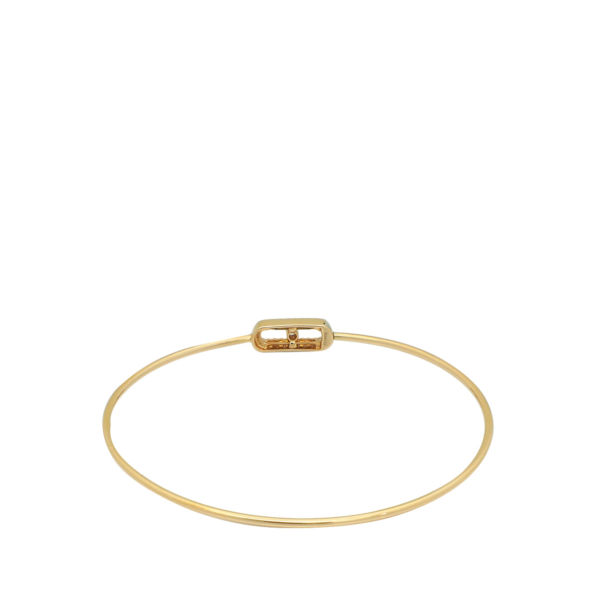 Messika 18K Pink Gold Move Uno Diamond Pavé Flex Bangle