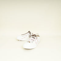 Miu Miu Ivory Denim Low Top Sneaker 39.5