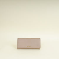Prada Cameo Metal Wallet w/ Detachable Card Holder