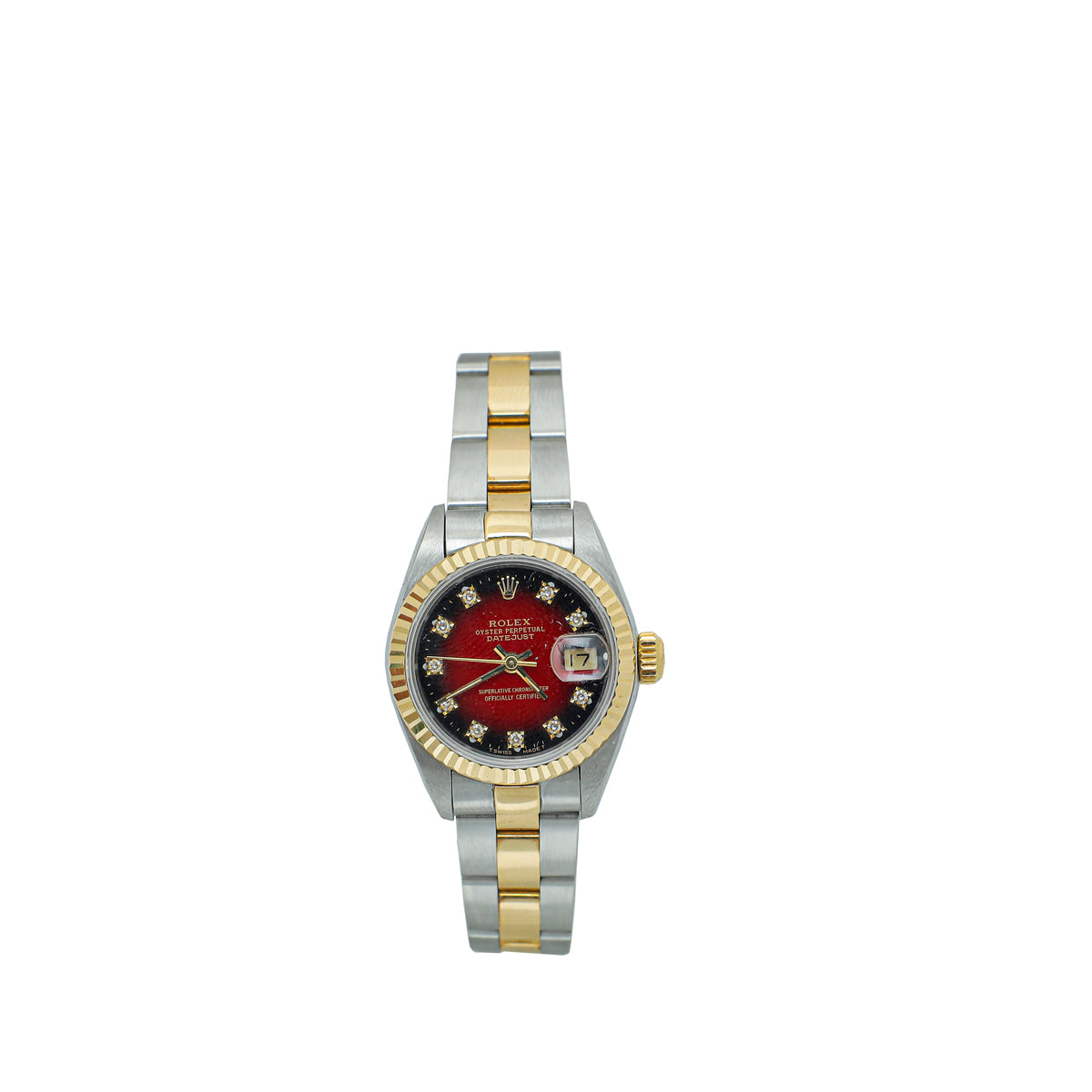 Rolex 18K Yellow Gold & Steel Datejust 26 Watch