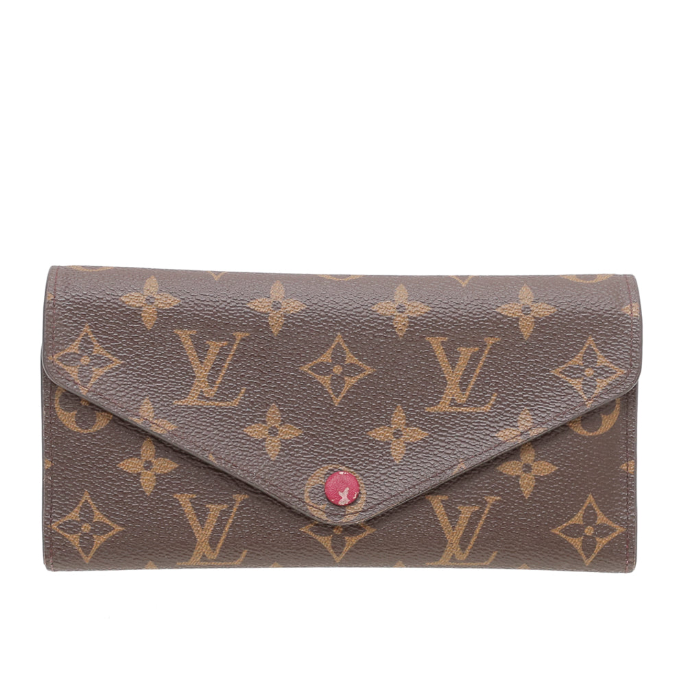 Louis Vuitton Monogram Fuchsia Josephine Wallet-Louis Vuitton-THE CLOSET