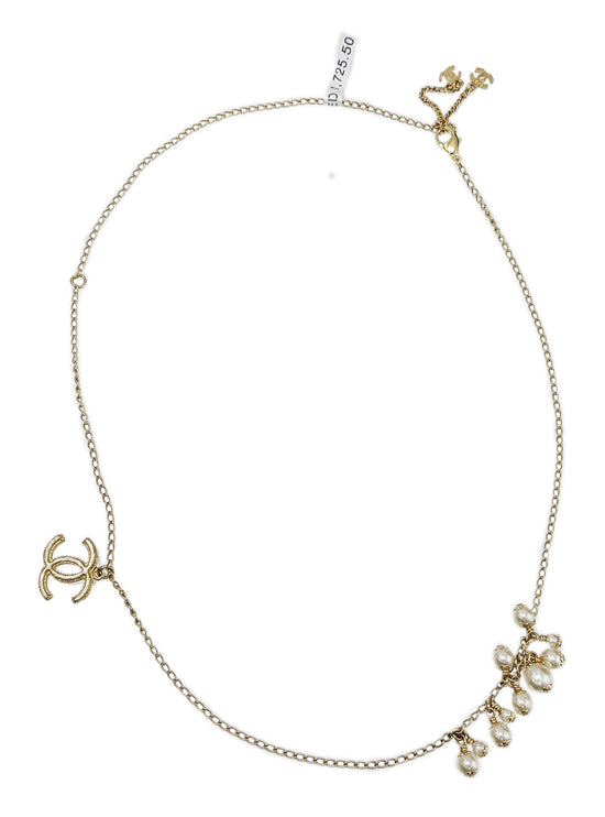 Chanel Gold CC  Necklace