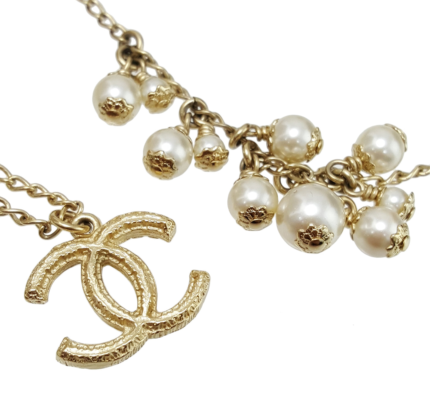 Chanel Gold CC  Necklace