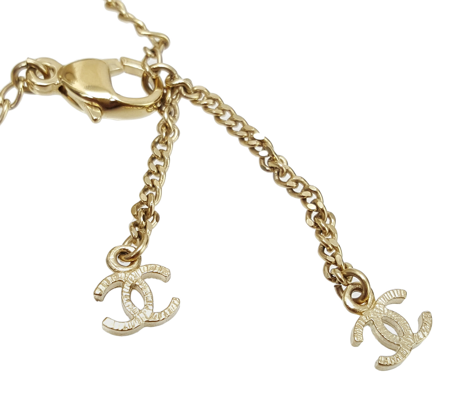Chanel Gold CC Necklace-Chanel-THE CLOSET