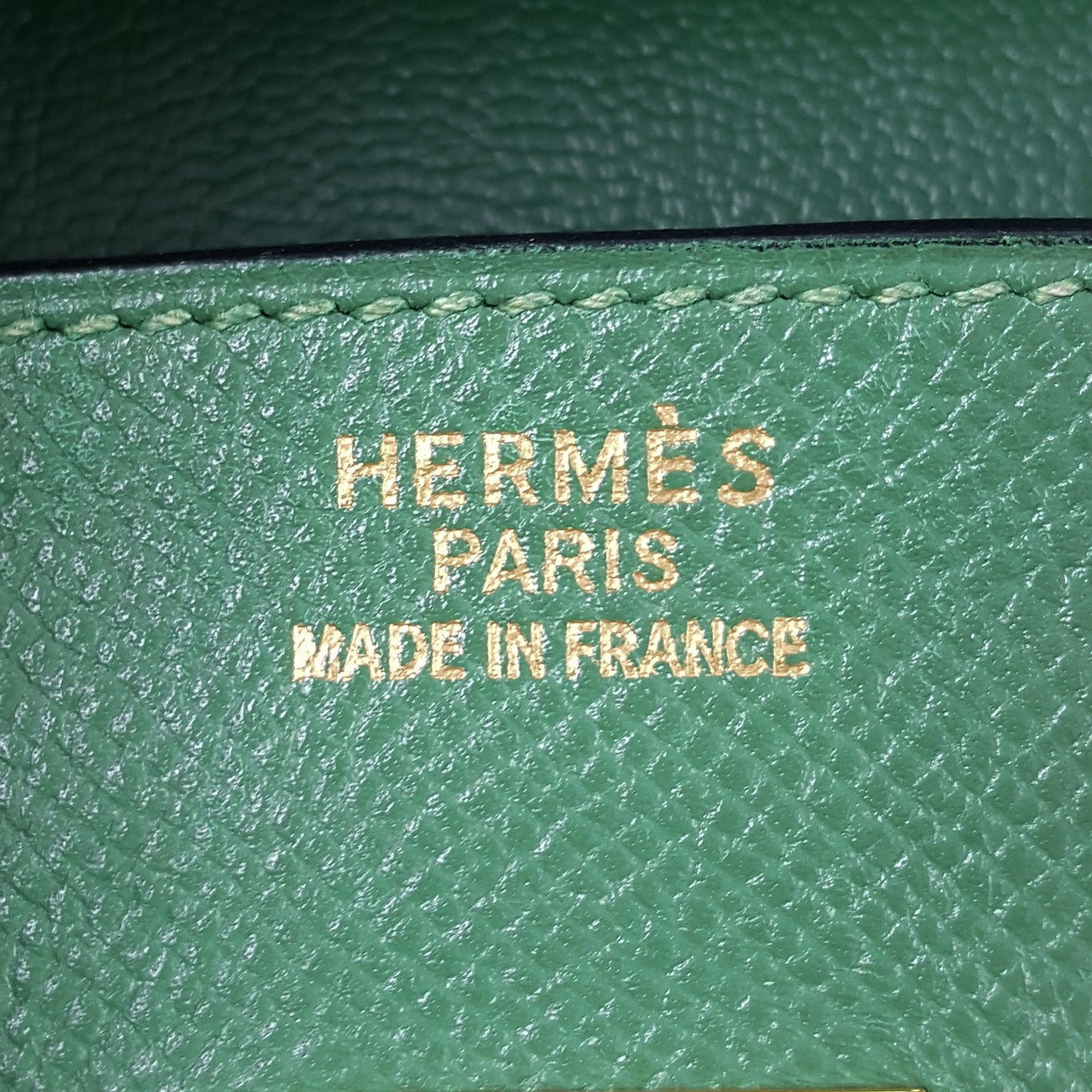 Hermes Vert Bengale Birkin 35