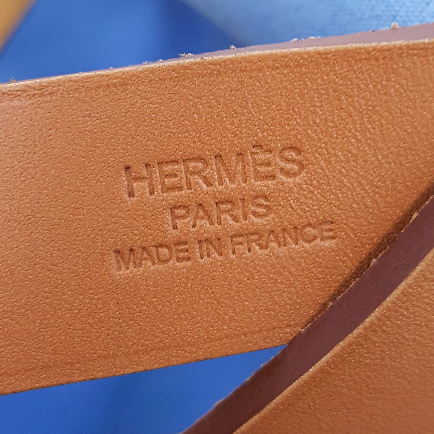 Hermes Light Blue Cabag Tote Bag