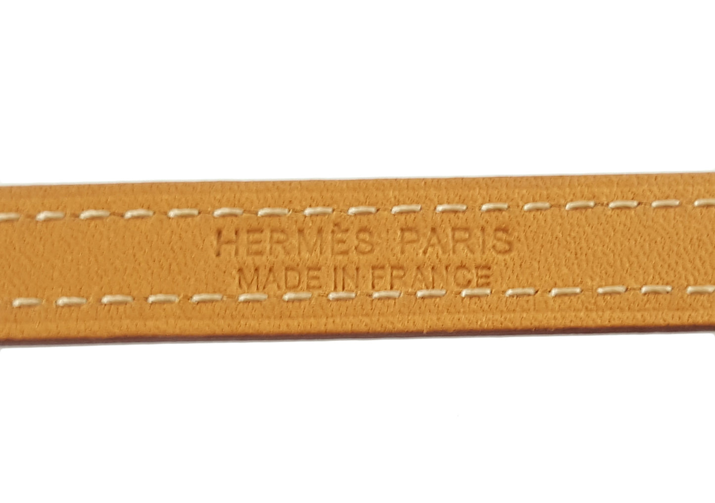 Hermes Granville Caramel Double Tour Bracelet