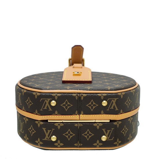 Brand New Louis Vuitton Petite Boite Chapeau Bag Monogram Canvas