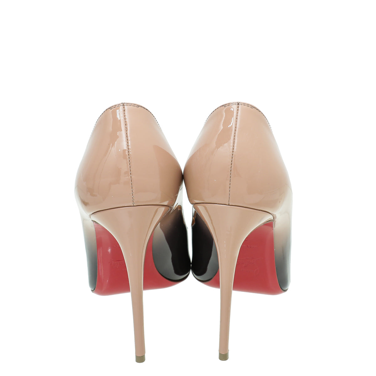 Christian Louboutin Bicolor Degrade Kate 100 Pump 38