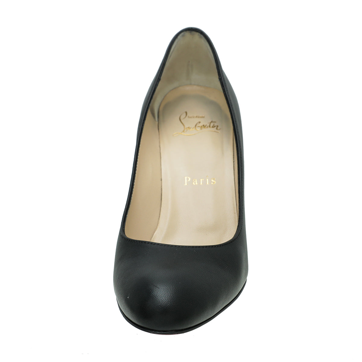 Christian Louboutin Black Simple Pump 36-Christian Louboutin-THE CLOSET