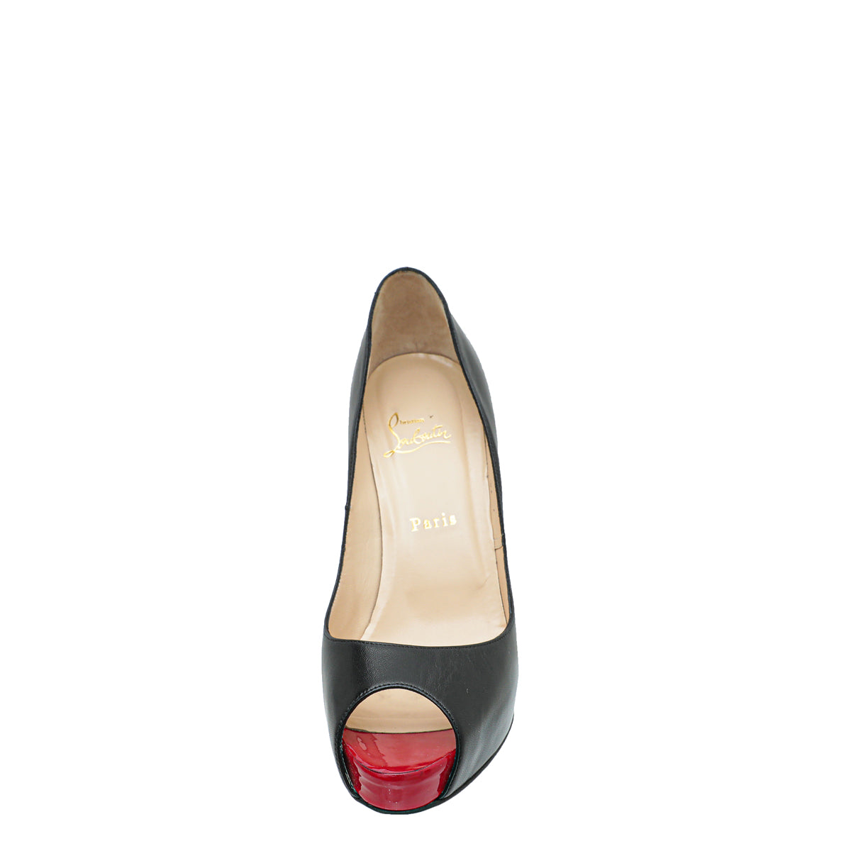 Christian Louboutin Black Very Prive Pump 40-Christian Louboutin-THE CLOSET