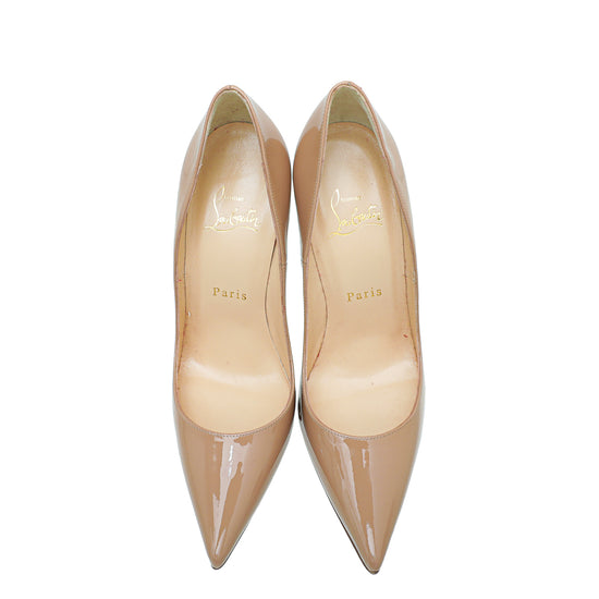 Christian Louboutin Nude So Kate 120 Pumps 37