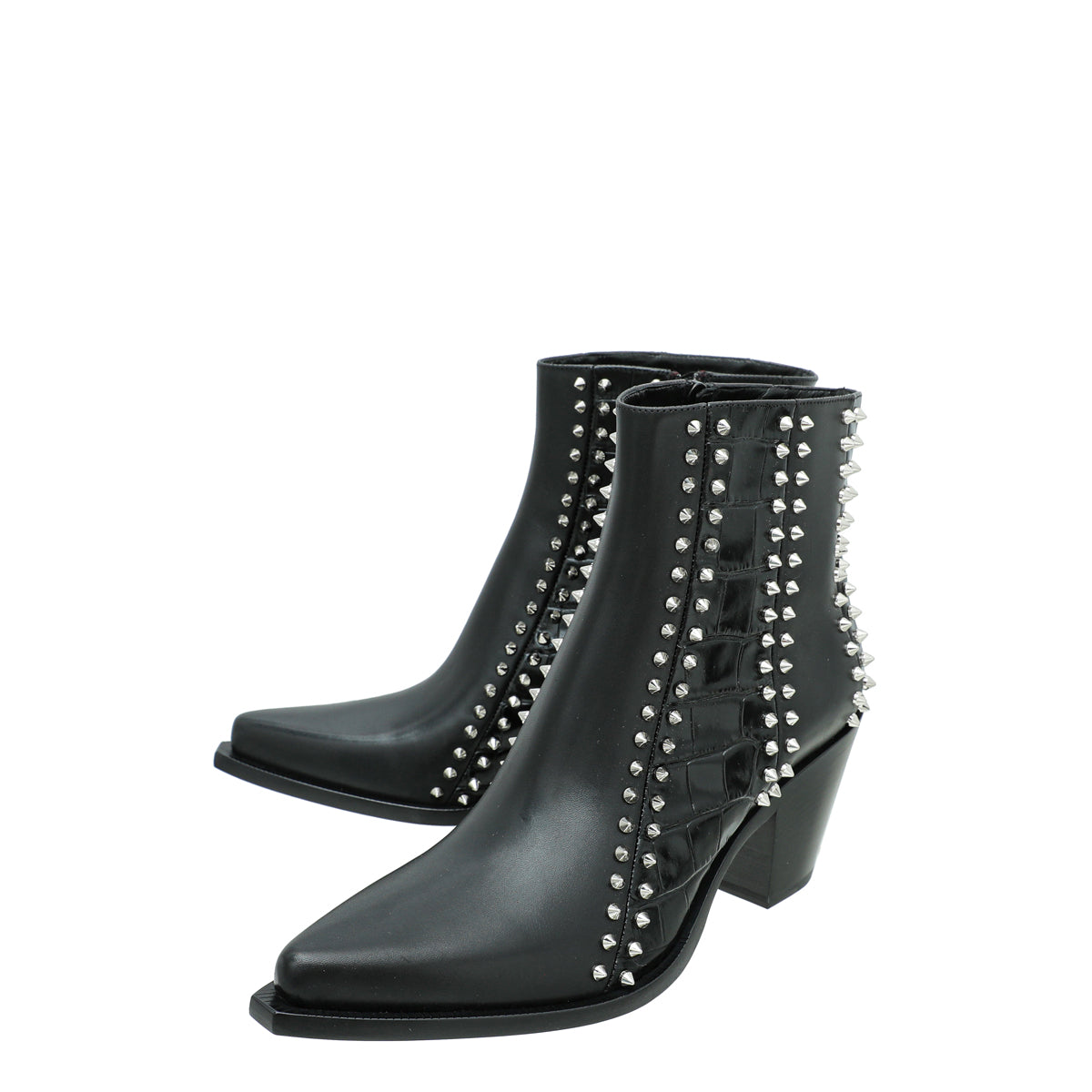 Christian Louboutin Black With My Guitar Donna 65 Ankle Boot 38.5-Christian Louboutin-THE CLOSET