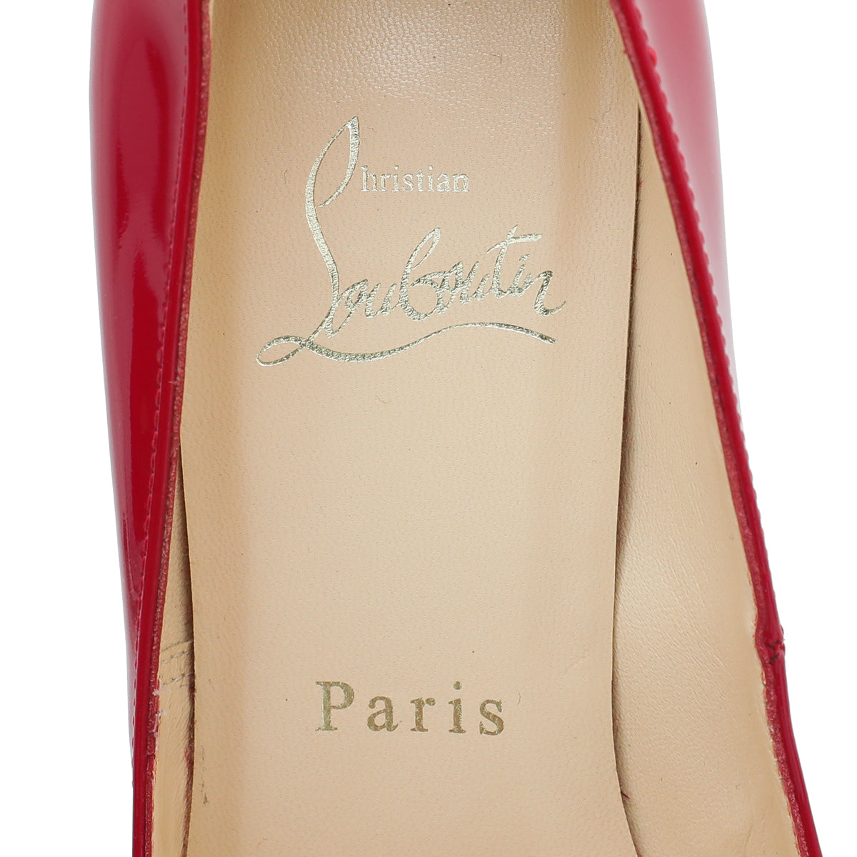 Christian Louboutin Red Pigalle Plato 100 Pumps 36.5