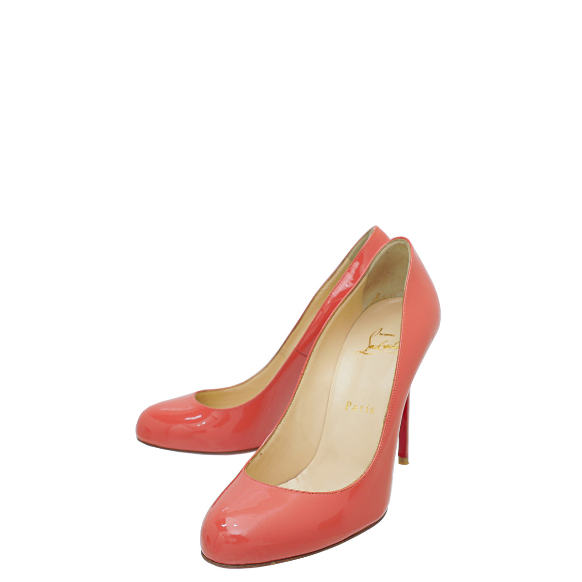 Christian Louboutin Coral Simple 100 Pumps 37.5-Christian Louboutin-THE CLOSET