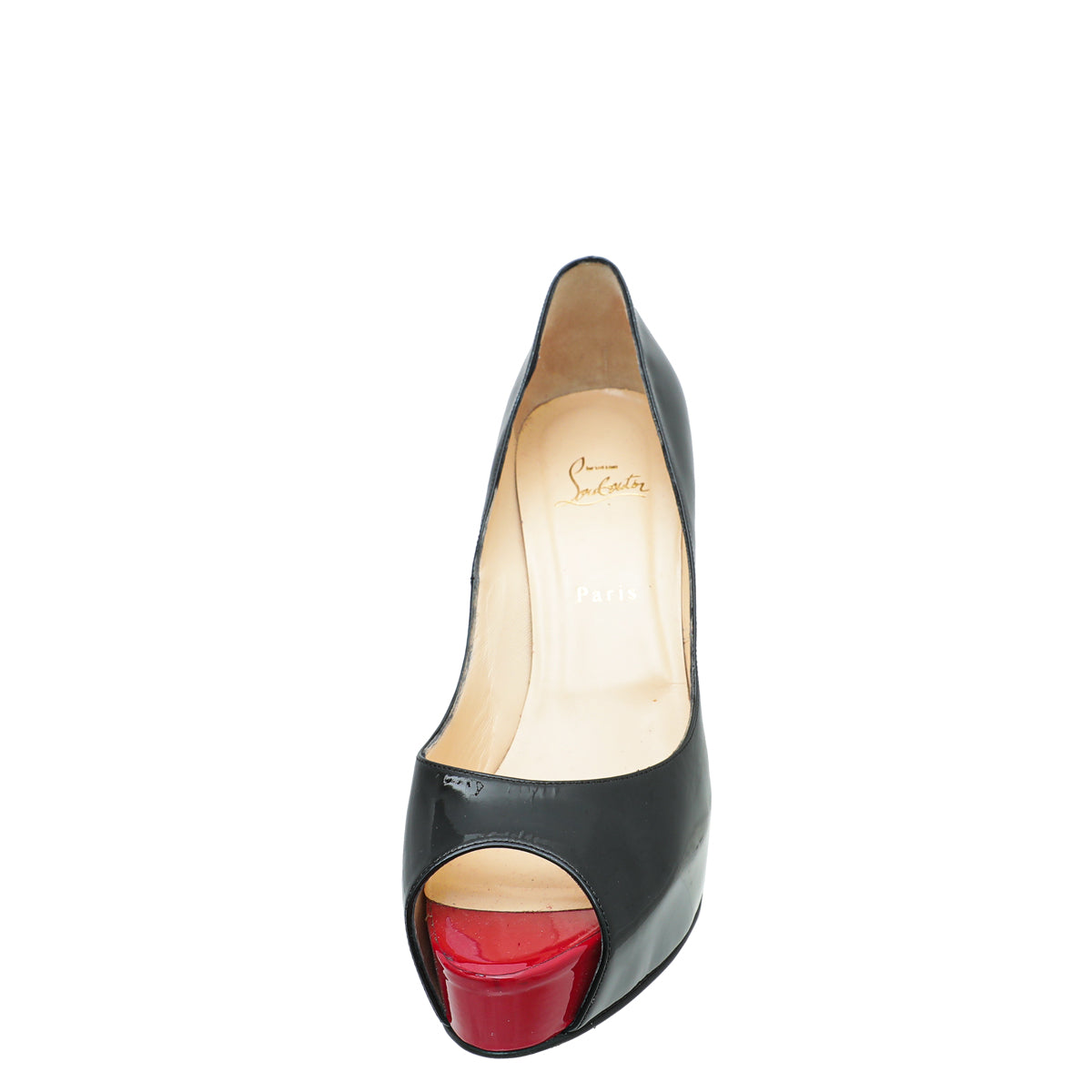 Christian Louboutin Black Very Prive Pump 41.5-Christian Louboutin-THE CLOSET