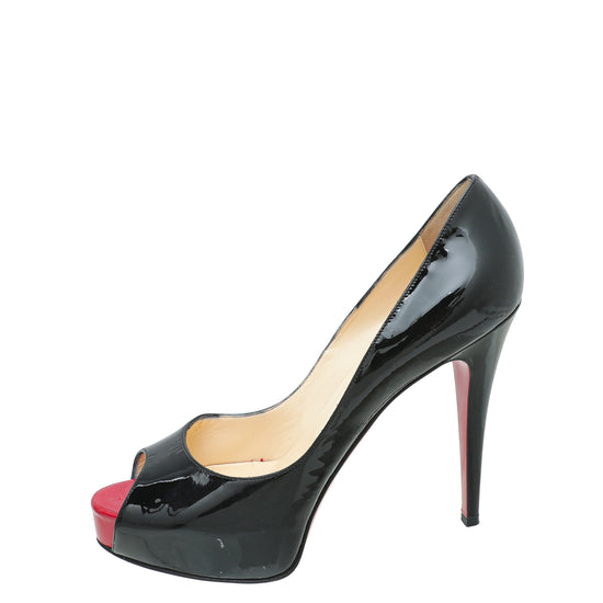 Load image into Gallery viewer, Christian Louboutin Black Very Prive Pump 41.5
