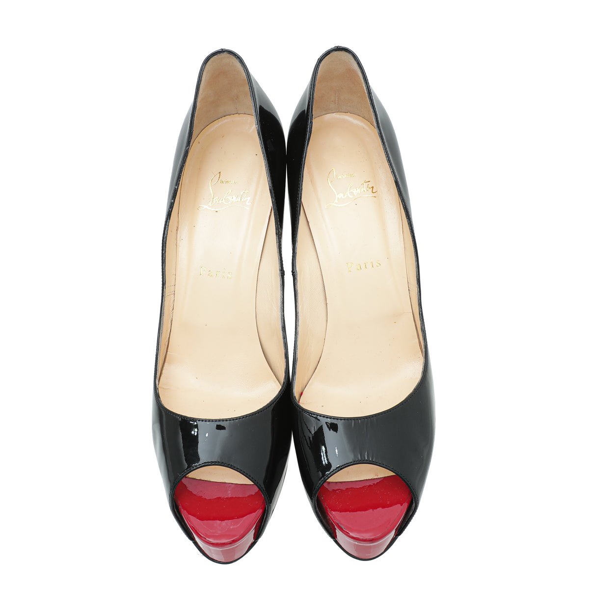 Load image into Gallery viewer, Christian Louboutin Black Very Prive Pump 41.5
