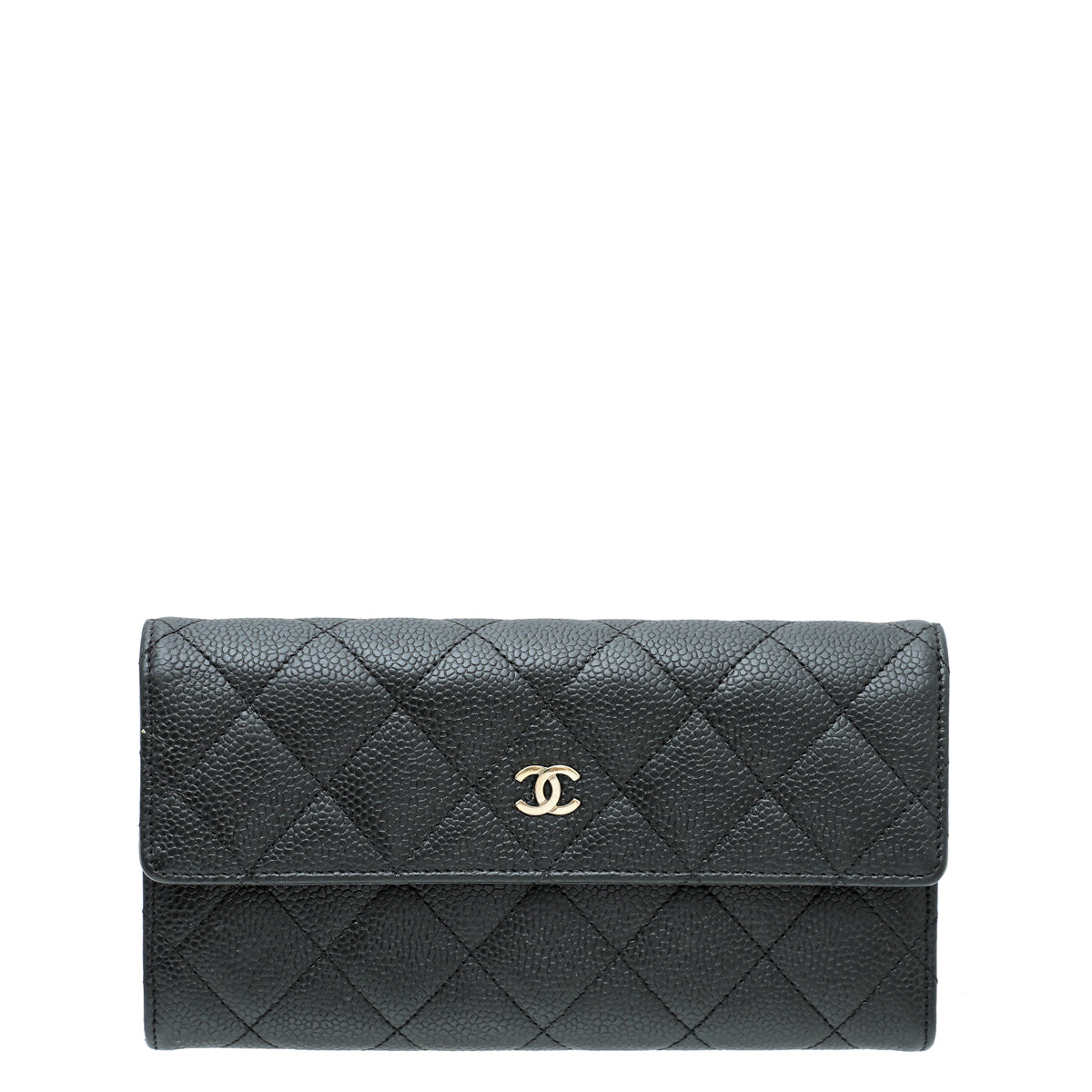 Chanel Black CC Classic Flap Wallet-Chanel-THE CLOSET