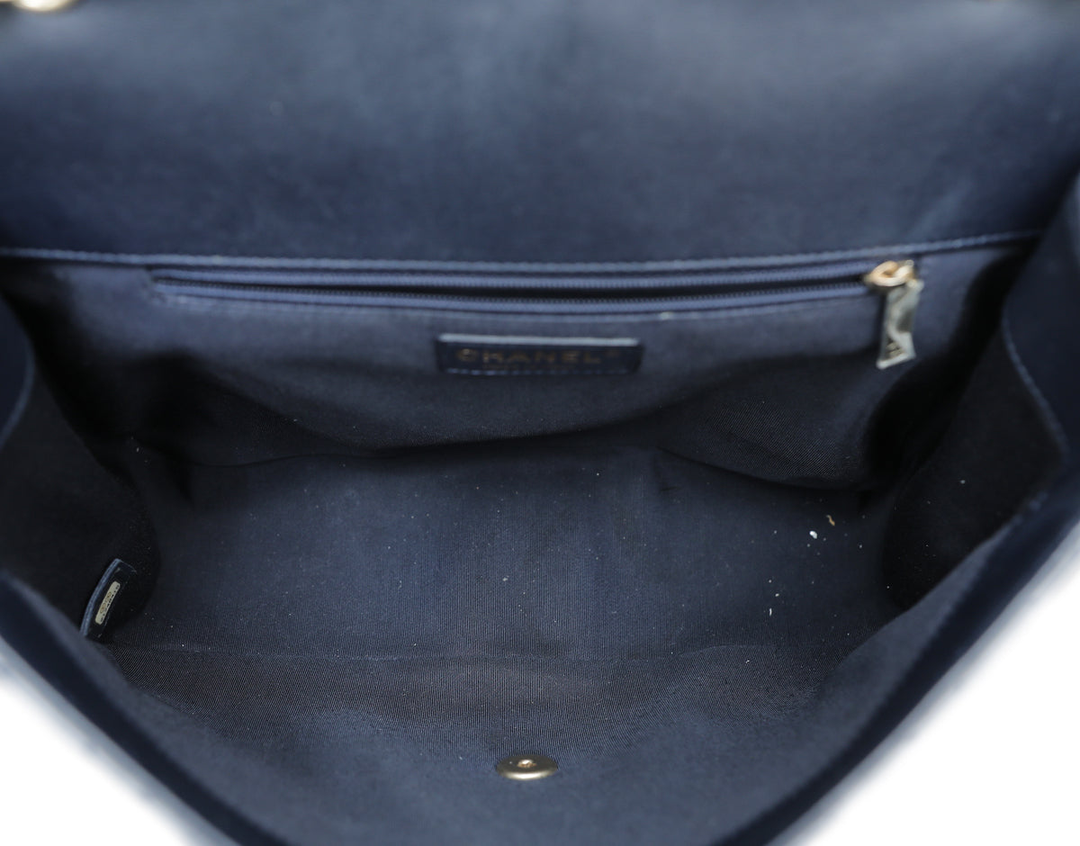 Chanel Indigo Blue CC Classic Diana Flap Bag