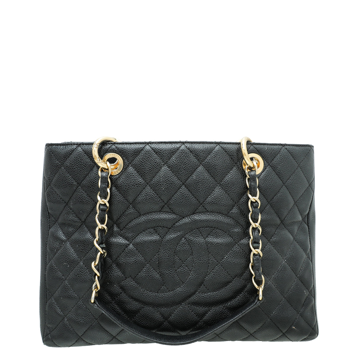 Chanel Black Grand Shopping Tote (GST) Bag