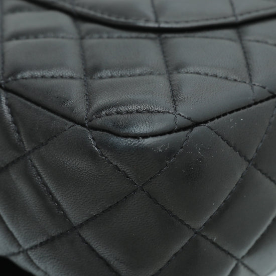 Chanel Black CC Ladybug Flap Medium Bag