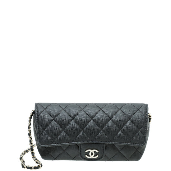 Chanel Black Quilted Lambskin 19 WOC Wallet On Chain Gold And Silver  Hardware, 2020 Available For Immediate Sale At Sotheby's