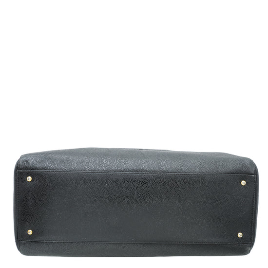 Chanel Black CC Timeless XL Tote Bag