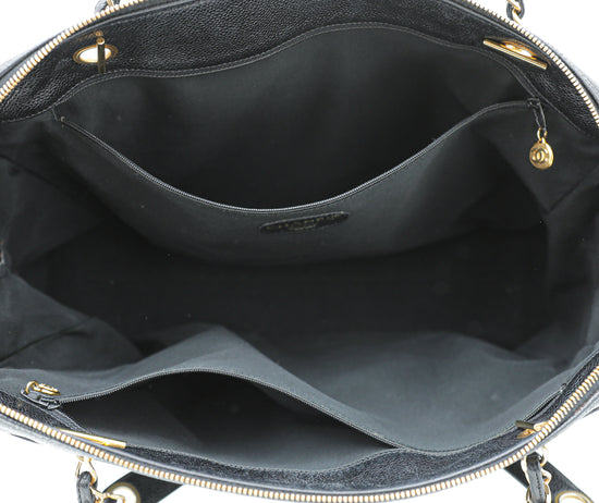 Chanel Black CC Timeless XL Tote Bag
