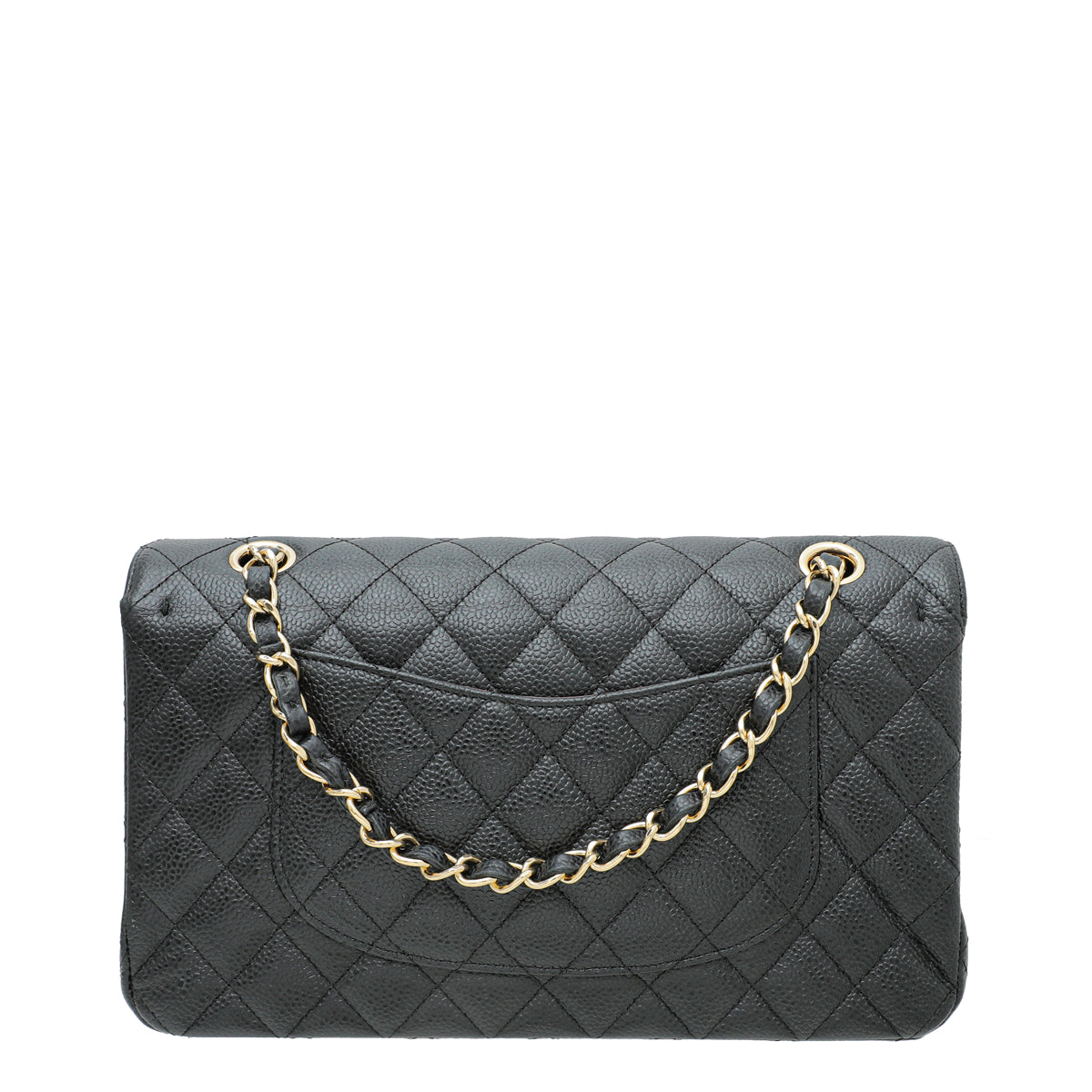 Chanel Black CC Classic Double Flap Medium Bag-Chanel-THE CLOSET