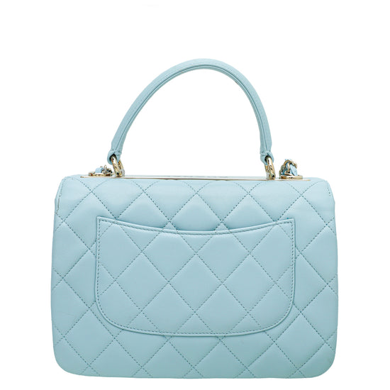 Chanel Light Blue CC Trendy Small Bag