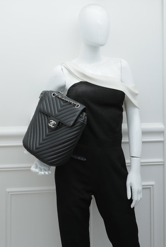 Chanel chevron backpack - Christine Oversea Purchase