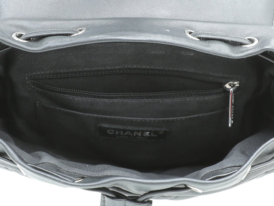 Chanel Black CC Chevron Urban Spirit Small Backpack Bag – The Closet