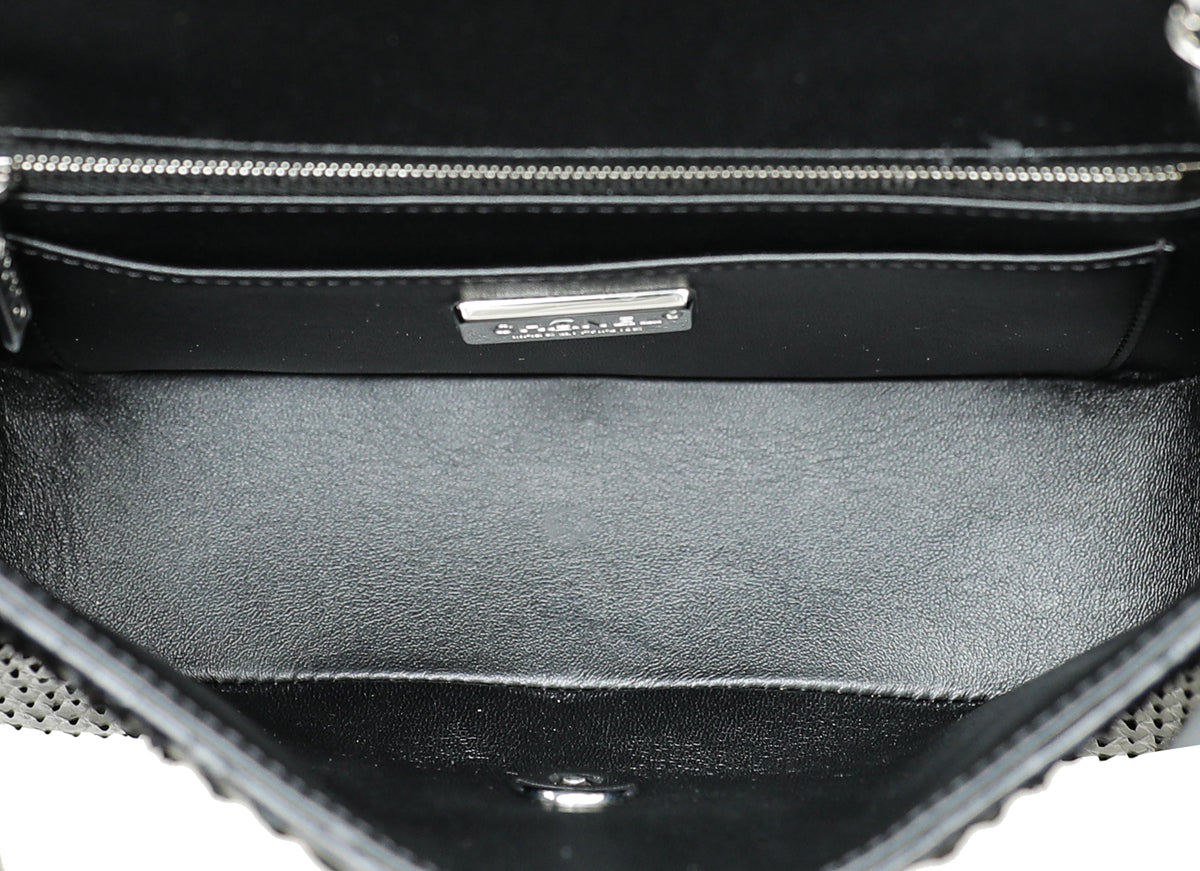 Chanel Black Python CC Rectangular Bag