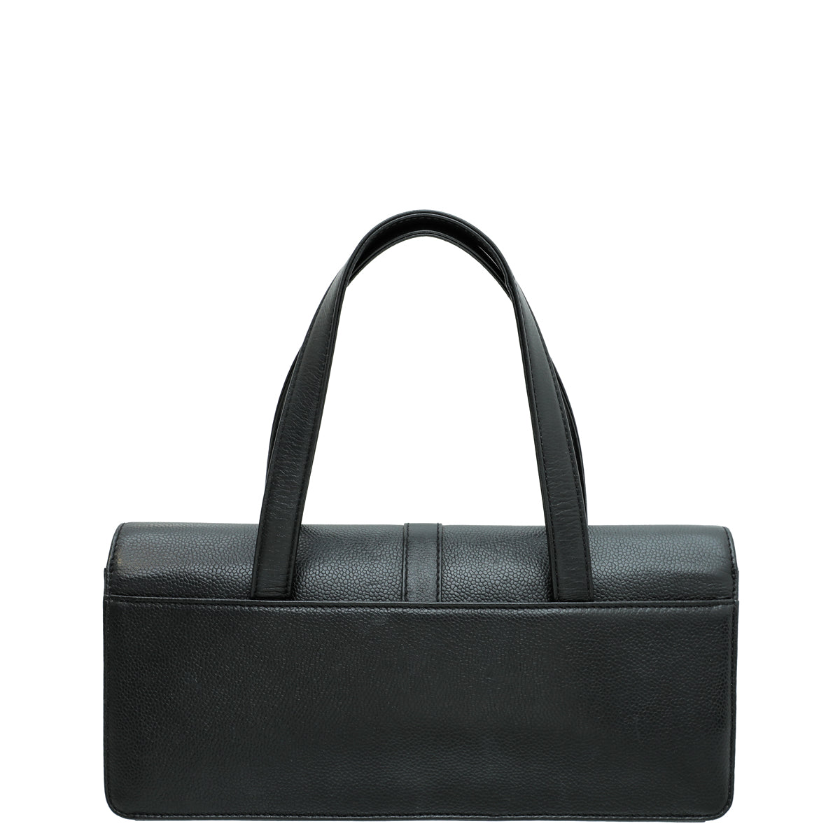 Chanel Black East West Double Pocket Satchel Bag-Chanel-THE CLOSET