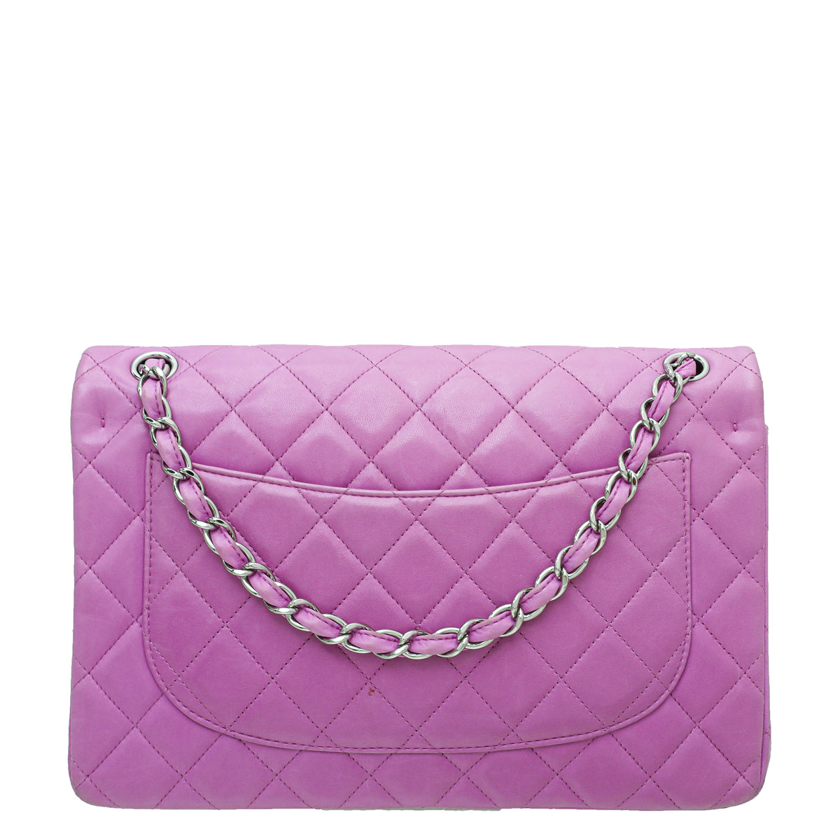 Chanel Mauve CC Classic Double Flap Jumbo Bag-Chanel-THE CLOSET