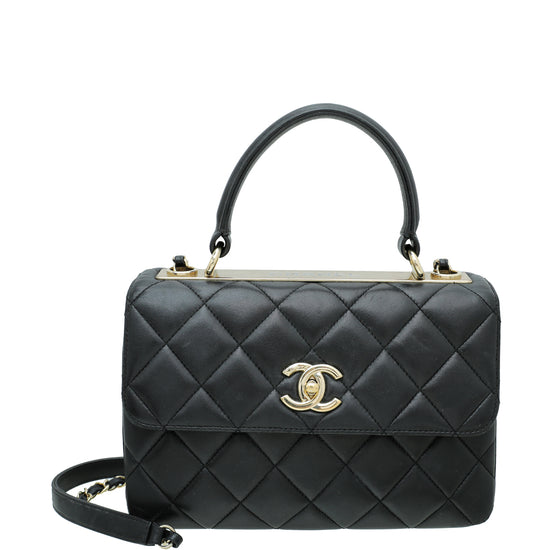 Chanel Trendy Cc Black - 77 For Sale on 1stDibs  chanel trendy black, chanel  trendy so black, chanel trendy cc so black