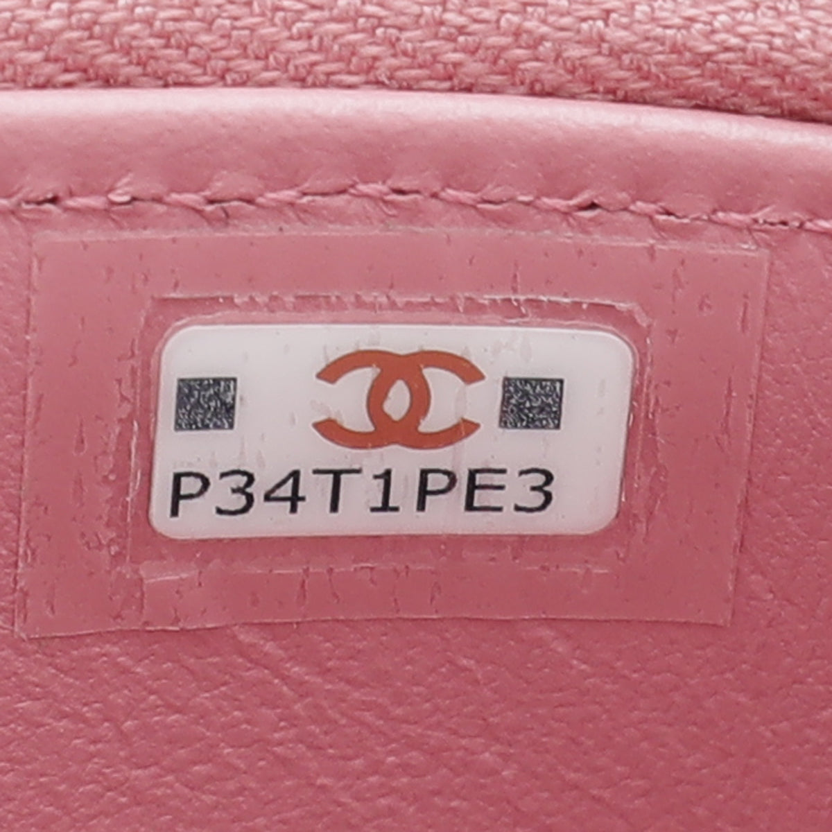Chanel Pink CC Vanity Top Handle Small Case