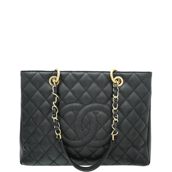 Chanel Black Grand Shopper Tote (GST) Bag – The Closet